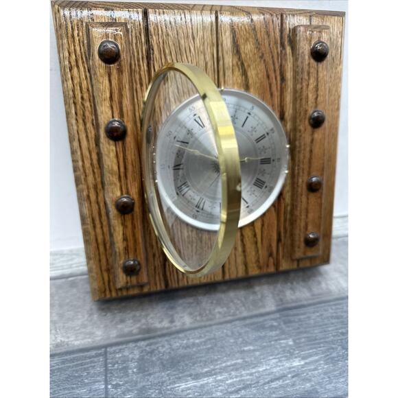 Vintage WB12 Heirloom Oak Analog Didware Clock Restored {L} - Picture 3 of 14